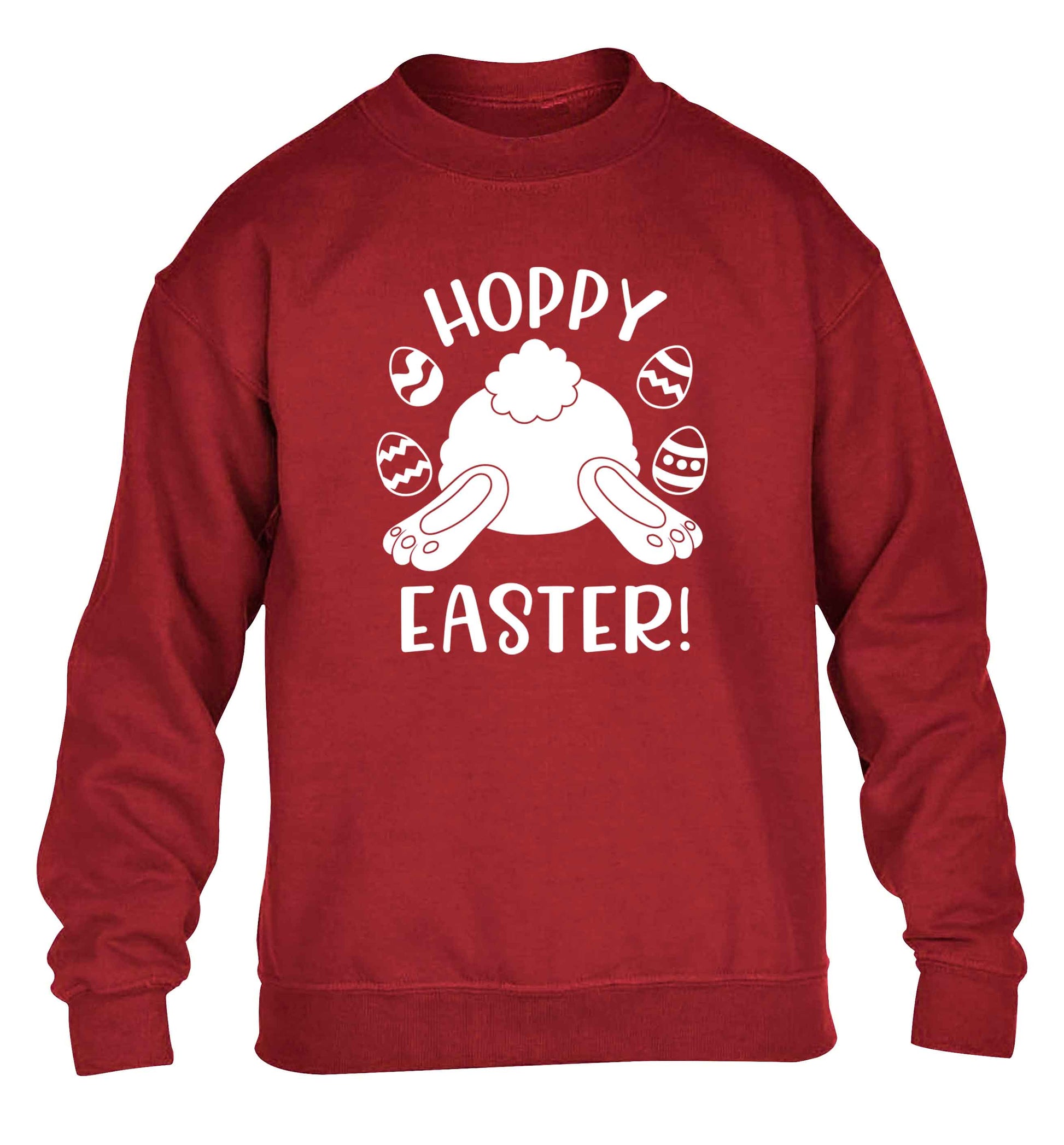 Hoppy Easter children's grey sweater 12-13 Years