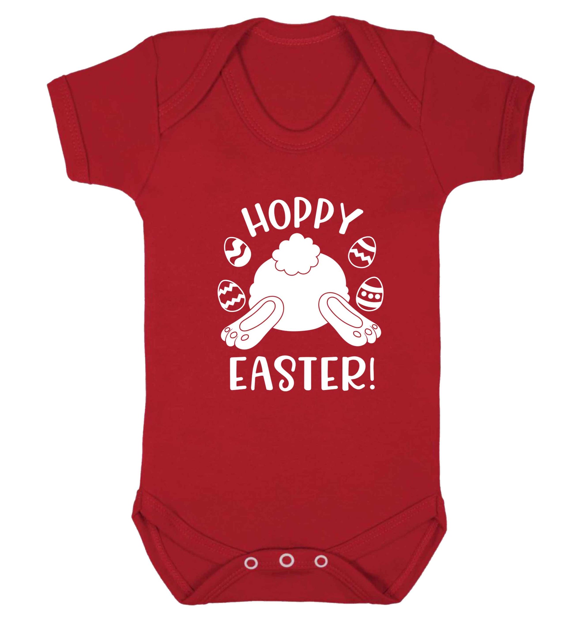 Hoppy Easter baby vest red 18-24 months