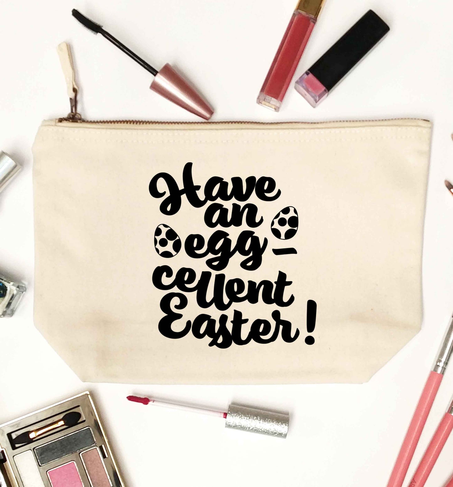 Have an eggcellent Easter natural makeup bag