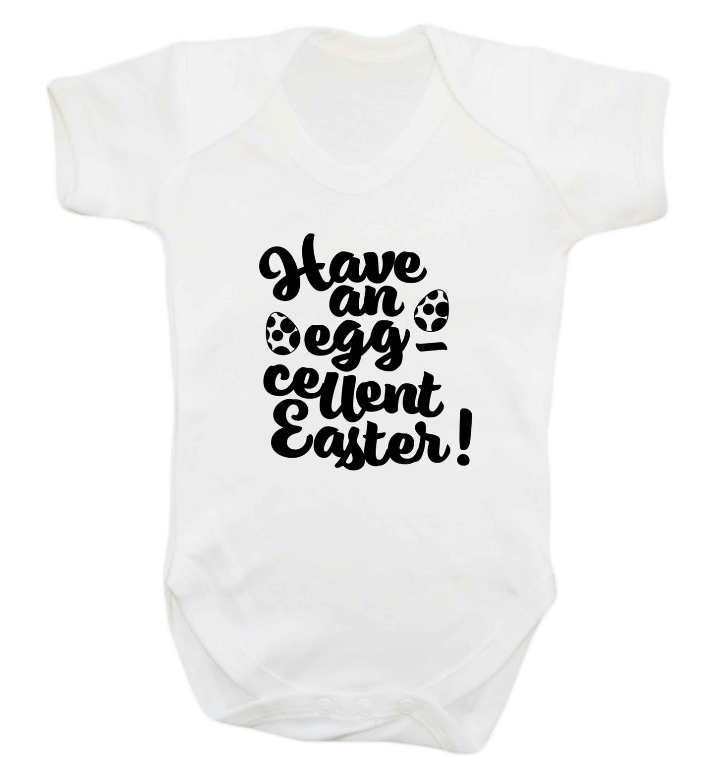 Have an eggcellent Easter baby vest white 18-24 months
