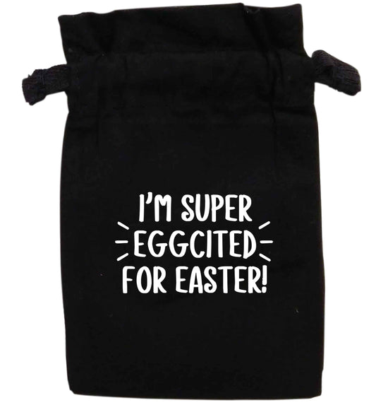 I'm super eggcited for Easter | XS - L | Pouch / Drawstring bag / Sack | Organic Cotton | Bulk discounts available!