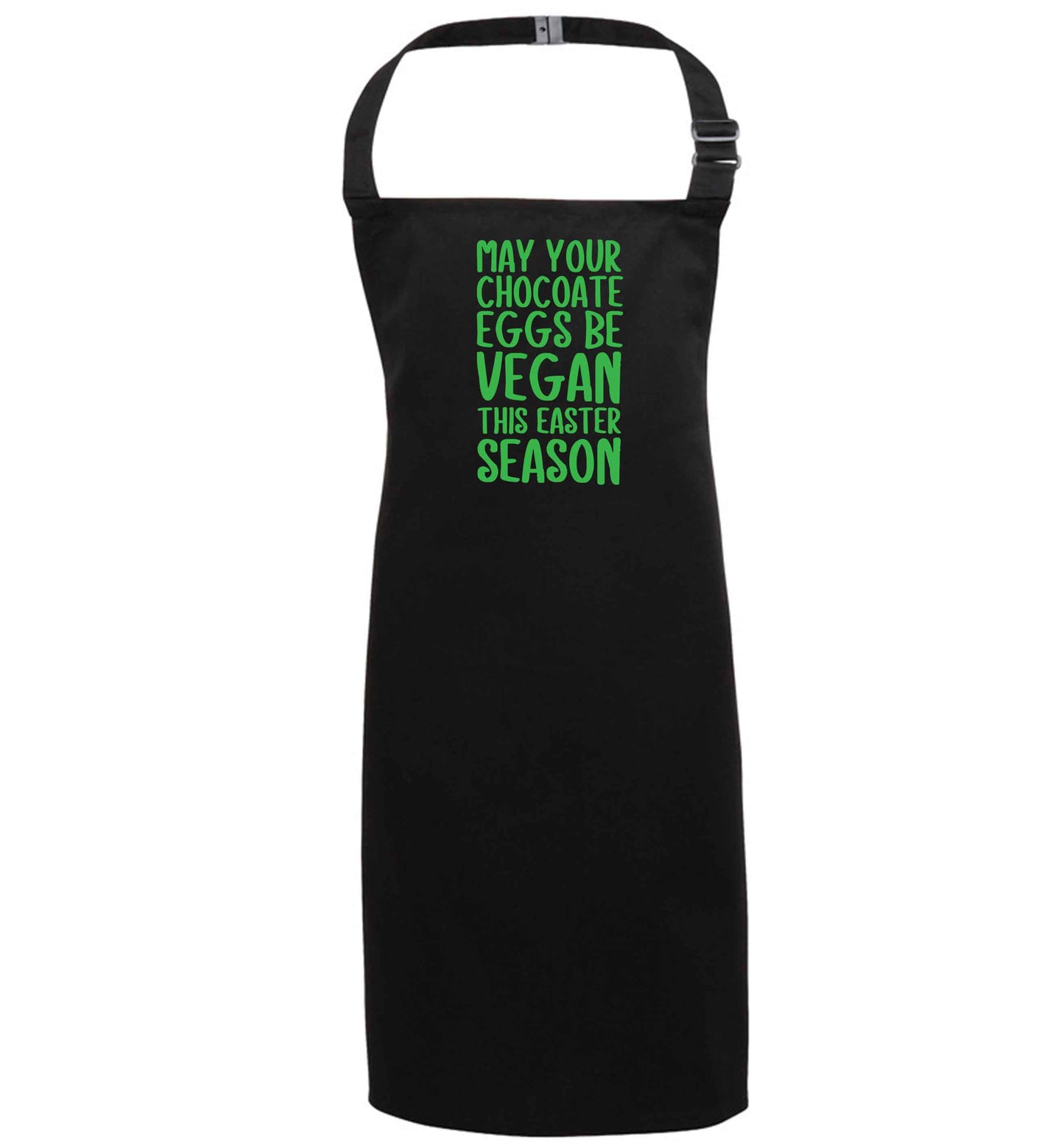 Easter bunny approved! Vegans will love this easter themed black apron 7-10 years