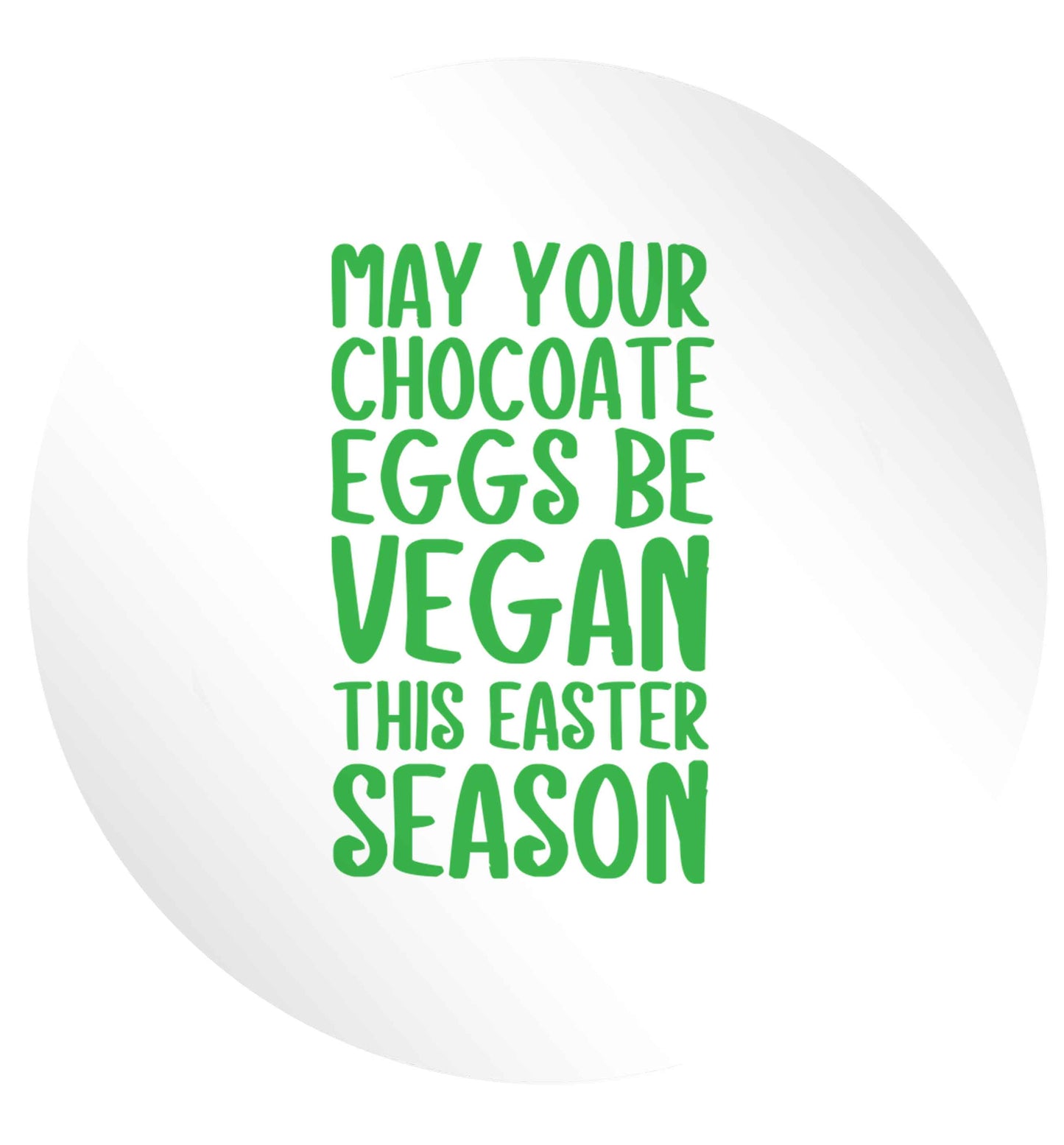 Easter bunny approved! Vegans will love this easter themed 24 @ 45mm matt circle stickers