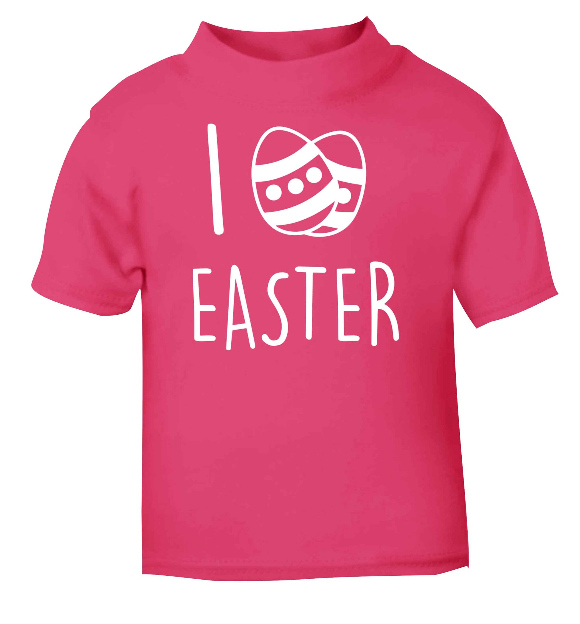 I love Easter pink baby toddler Tshirt 2 Years