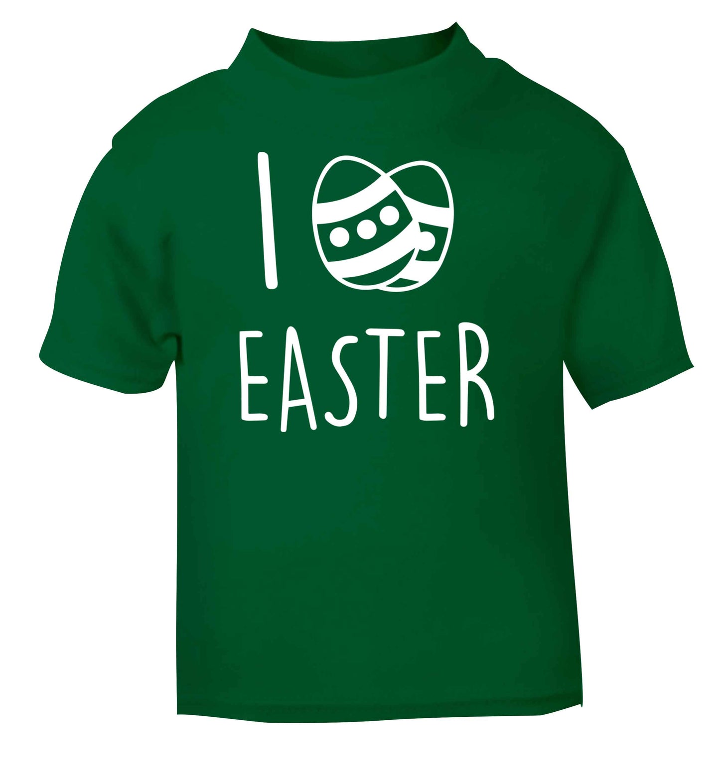 I love Easter green baby toddler Tshirt 2 Years