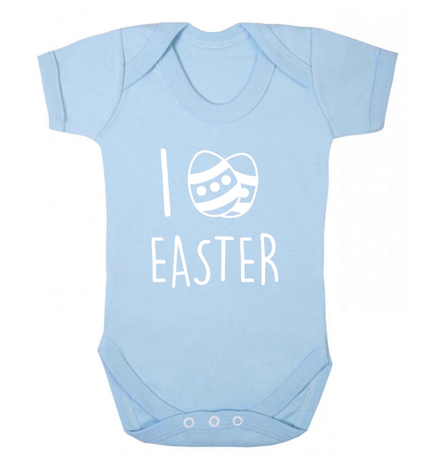 I love Easter baby vest pale blue 18-24 months