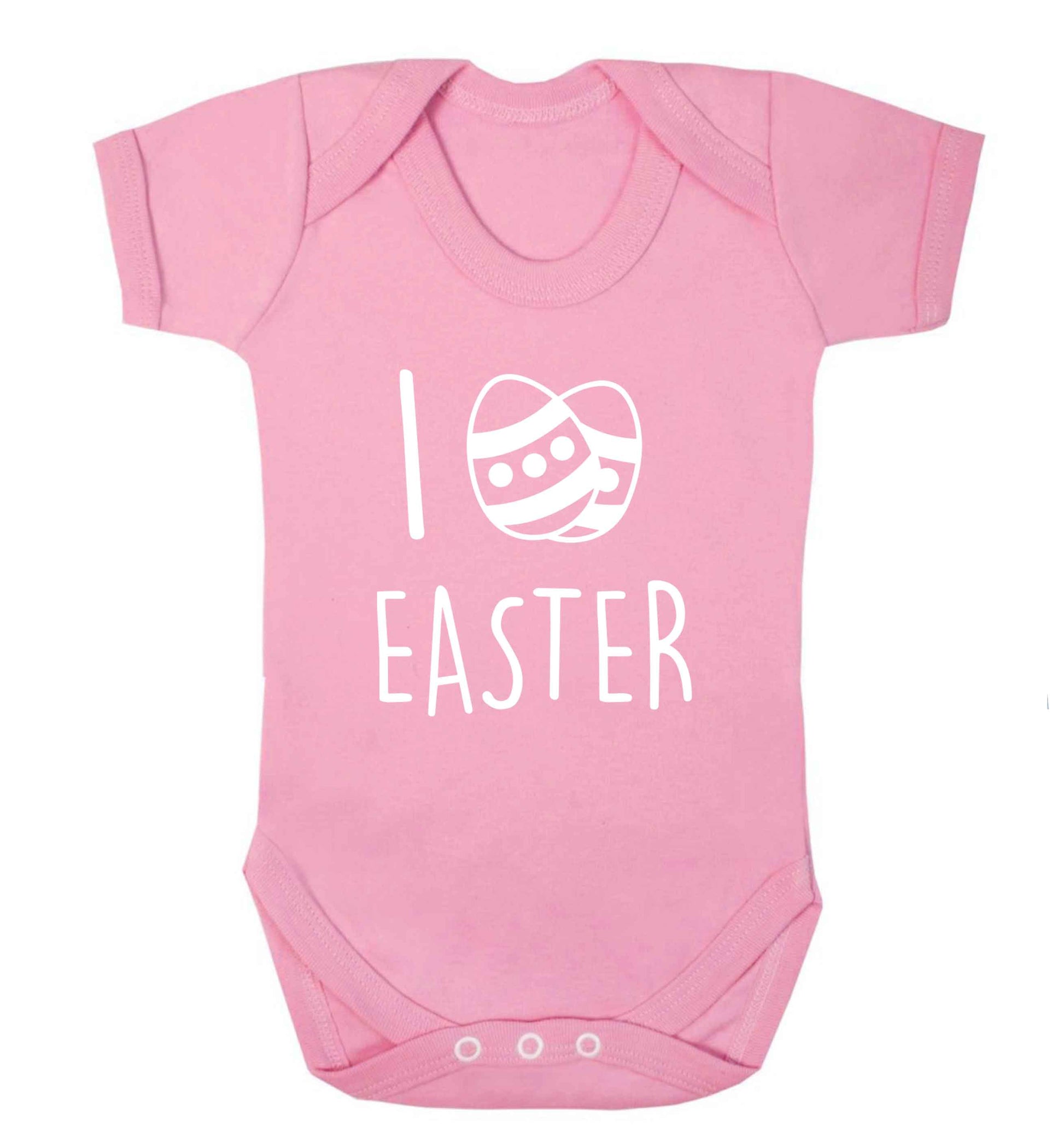 I love Easter baby vest pale pink 18-24 months