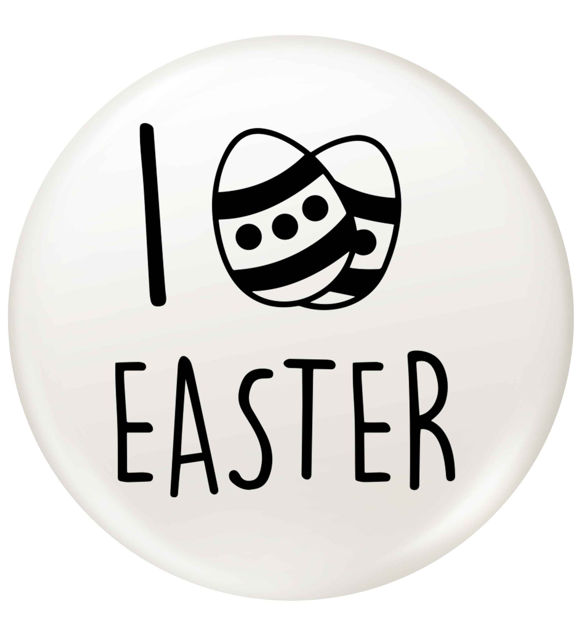 I love Easter small 25mm Pin badge