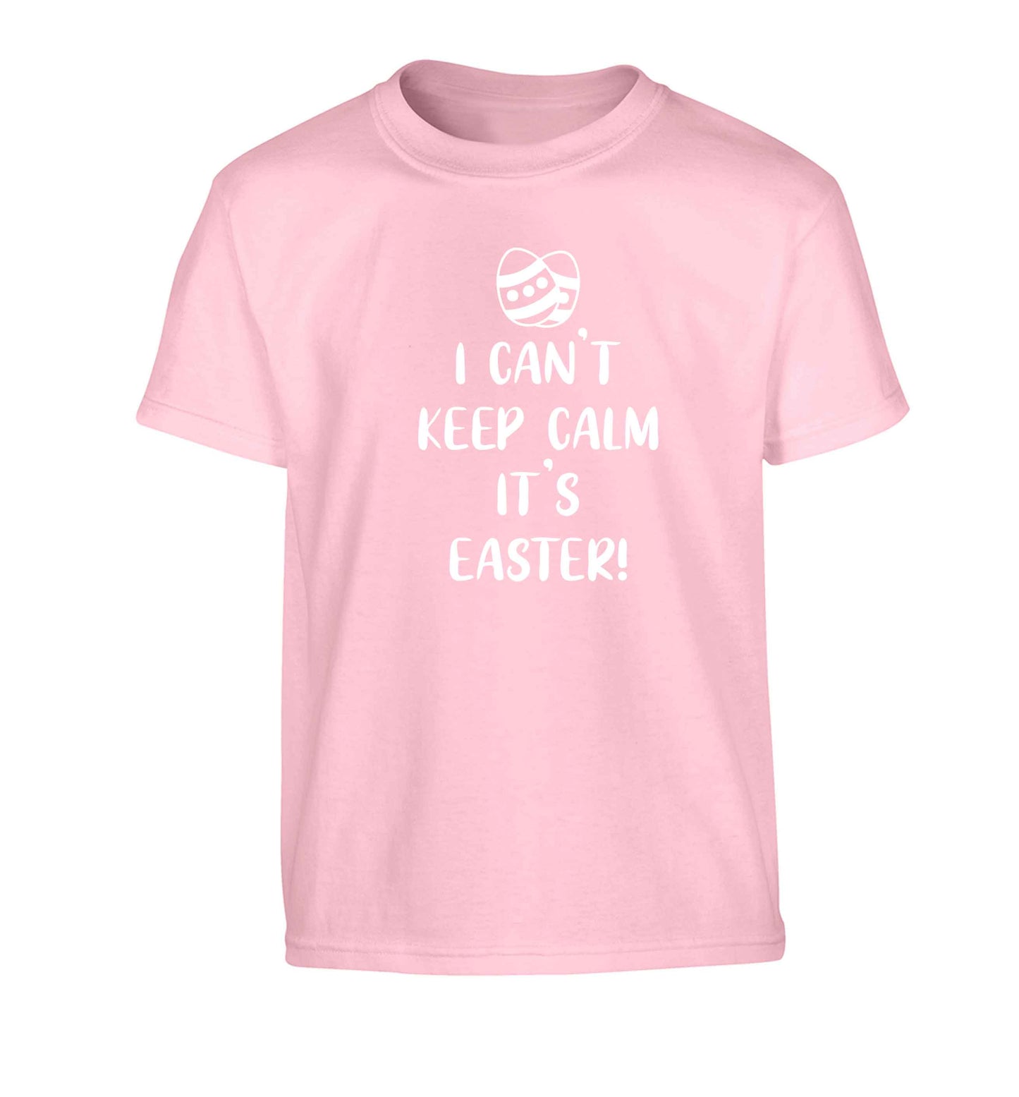 I can't keep calm it's Easter Children's light pink Tshirt 12-13 Years