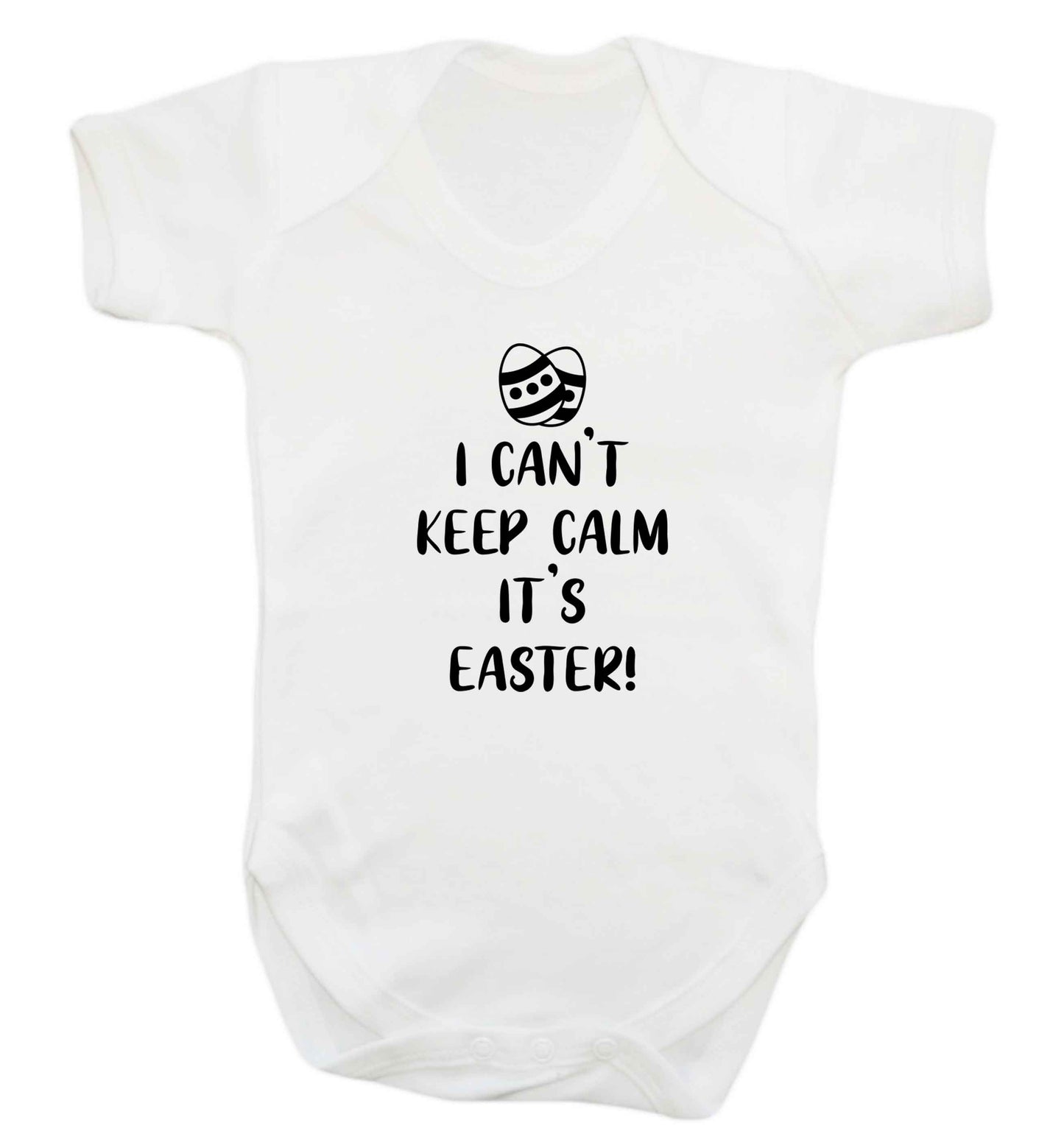 I can't keep calm it's Easter baby vest white 18-24 months