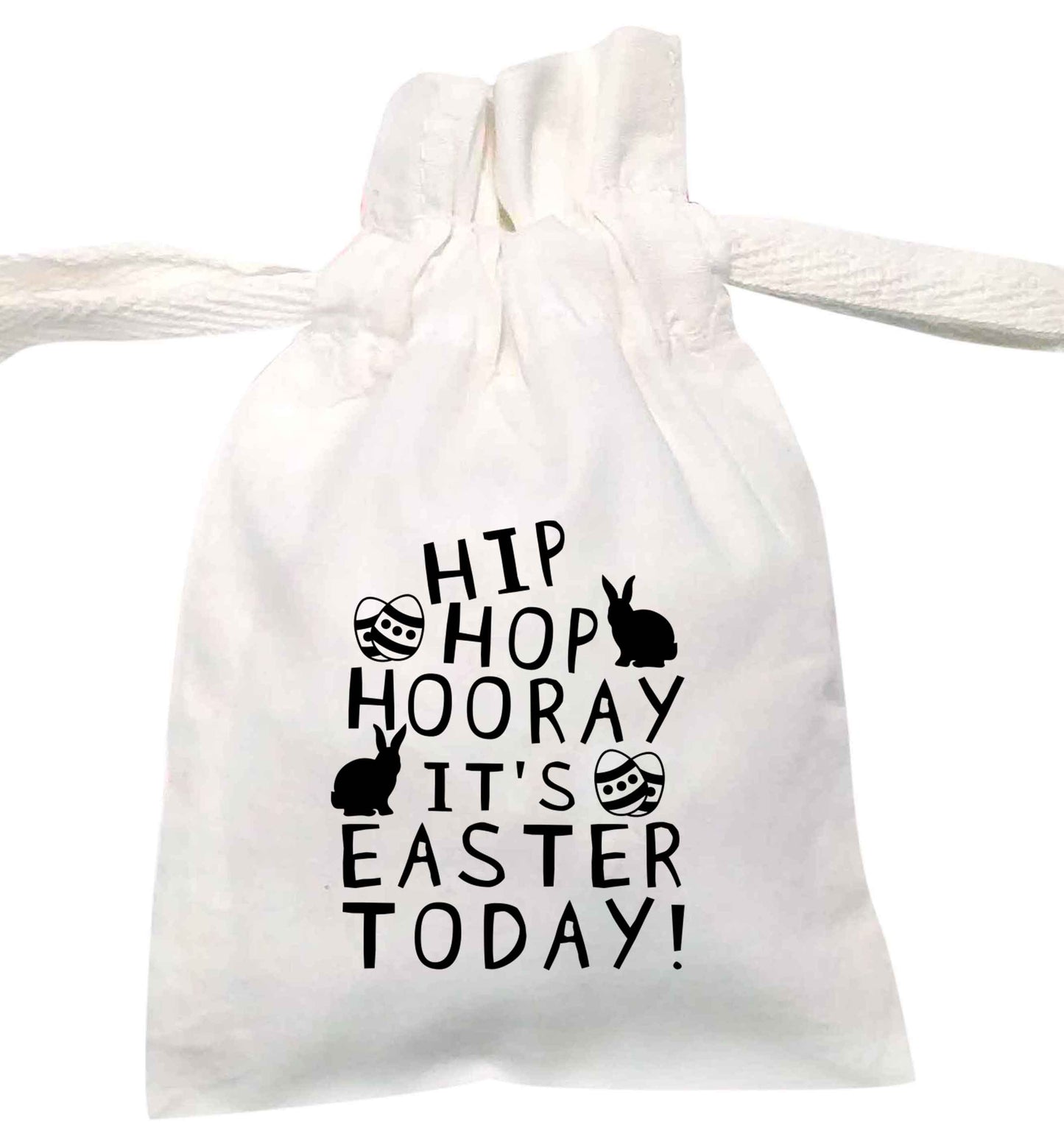Hip hip hooray it's Easter today! | XS - L | Pouch / Drawstring bag / Sack | Organic Cotton | Bulk discounts available!