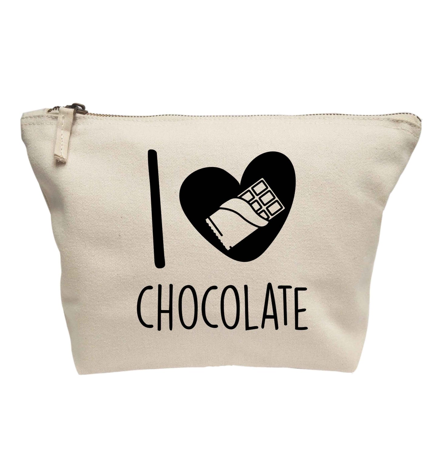 I love chocolate | Makeup / wash bag