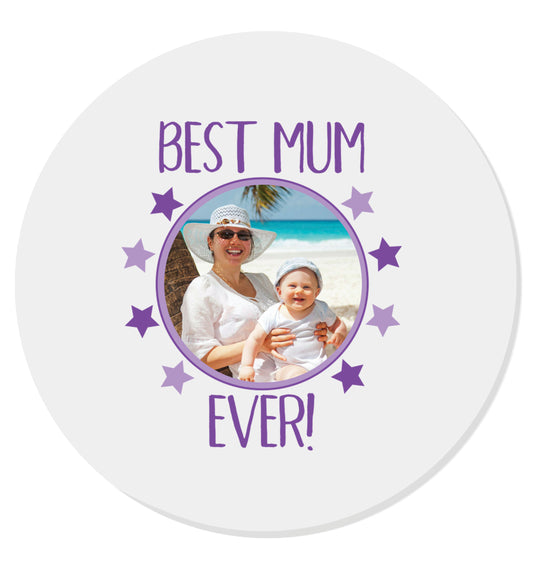 Personalised gift for mother's day use your own photo! Best mum ever! | Magnet