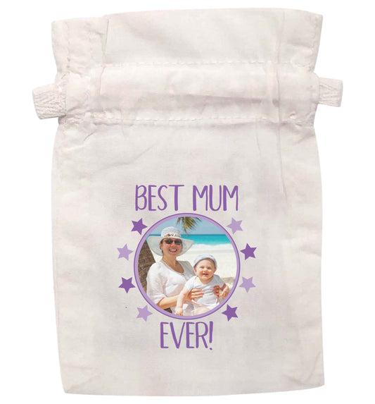 Best mum ever! | XS - L | Pouch / Drawstring bag / Sack | Organic Cotton | Bulk discounts available!