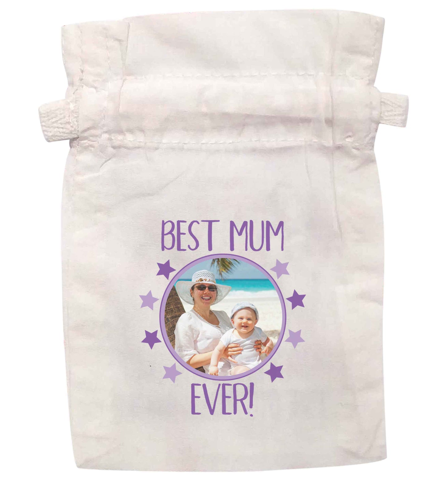 Best mum ever! | XS - L | Pouch / Drawstring bag / Sack | Organic Cotton | Bulk discounts available!