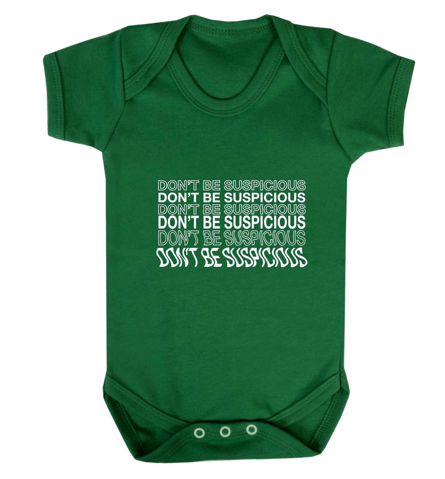 Viral funny memes! Designs for the gen z generation!  baby vest green 18-24 months