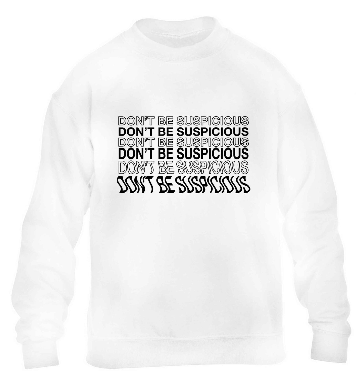 Viral funny memes! Designs for the gen z generation!  children's white sweater 12-13 Years
