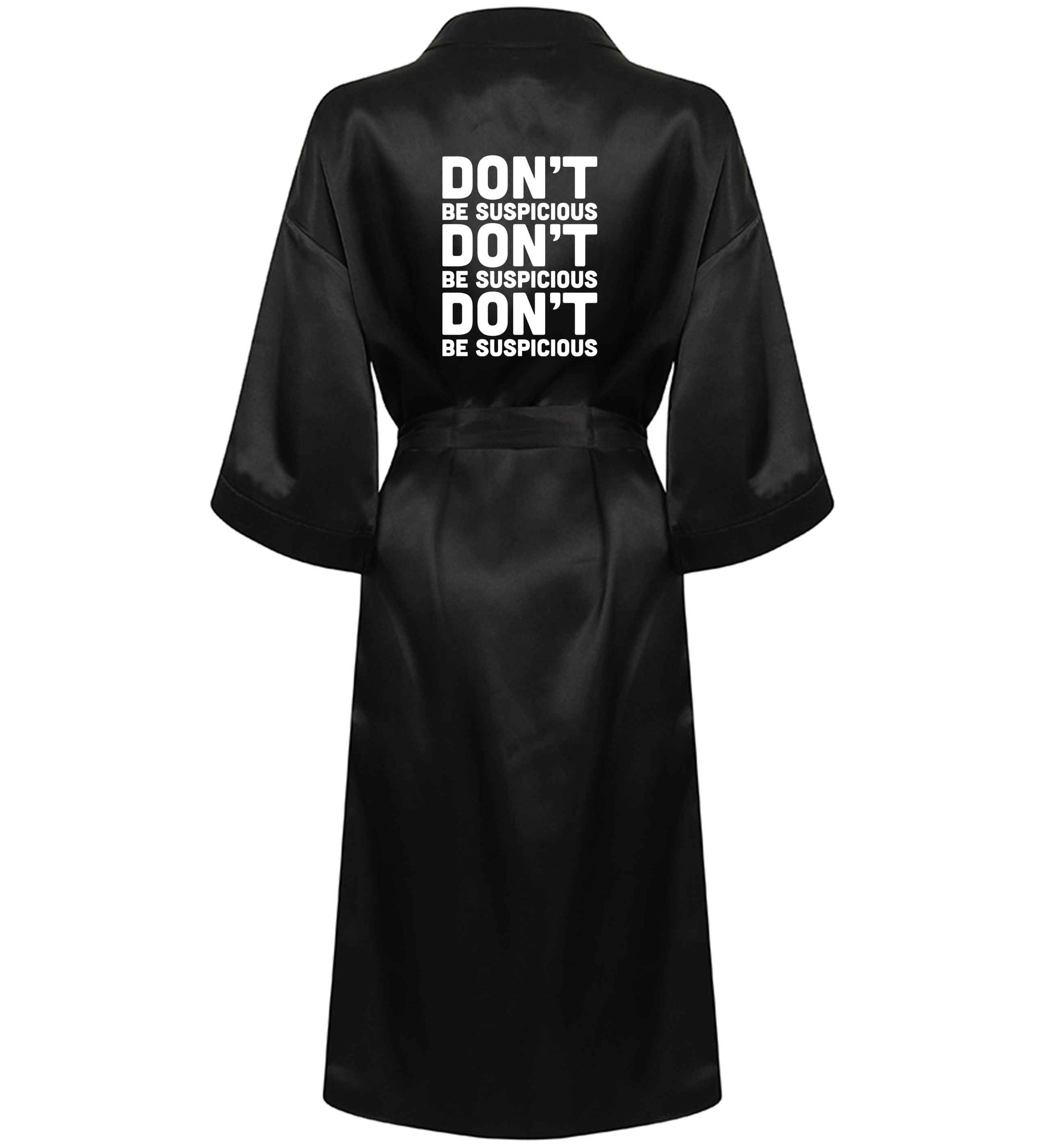 Gen Z funny viral meme  XL/XXL black ladies dressing  gown size 16/18