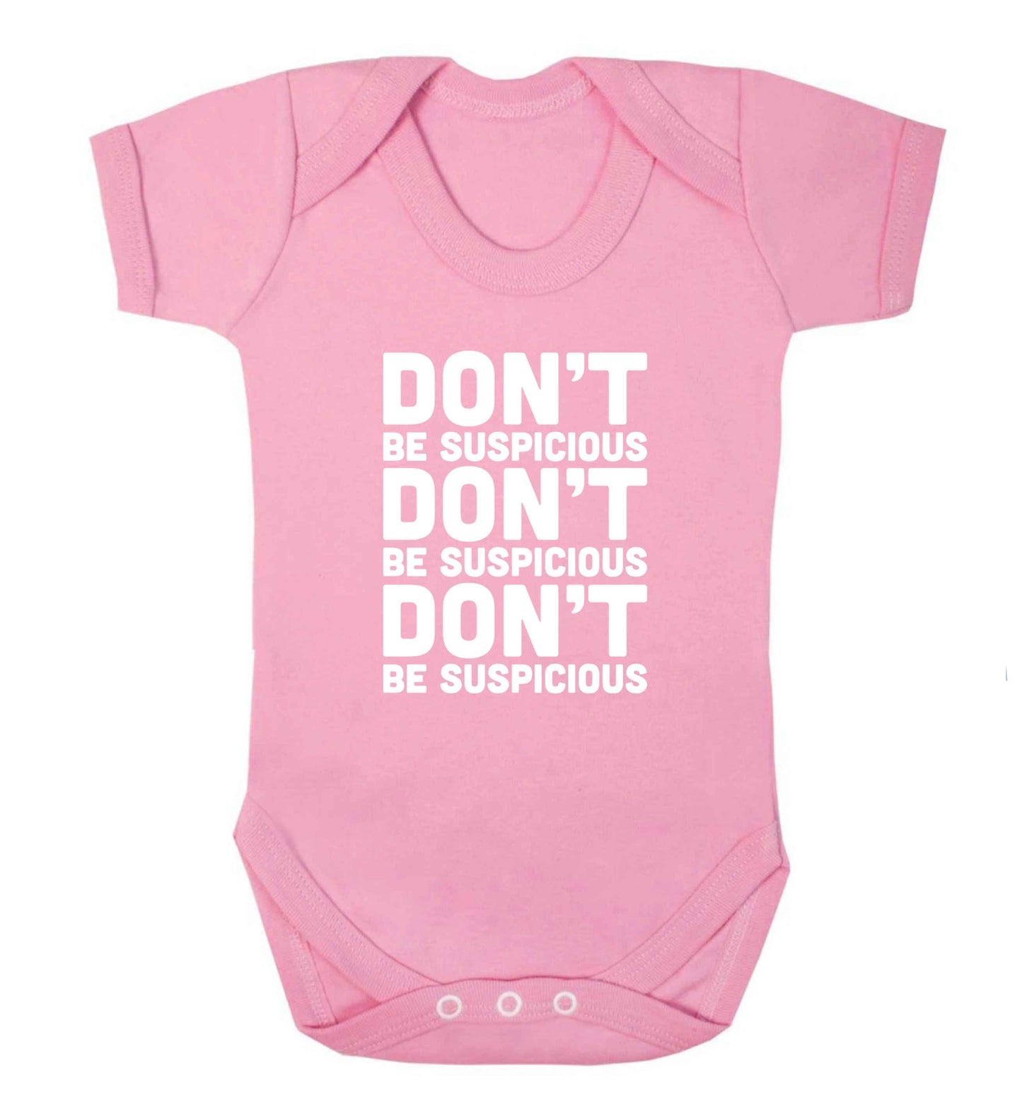 Gen Z funny viral meme  baby vest pale pink 18-24 months