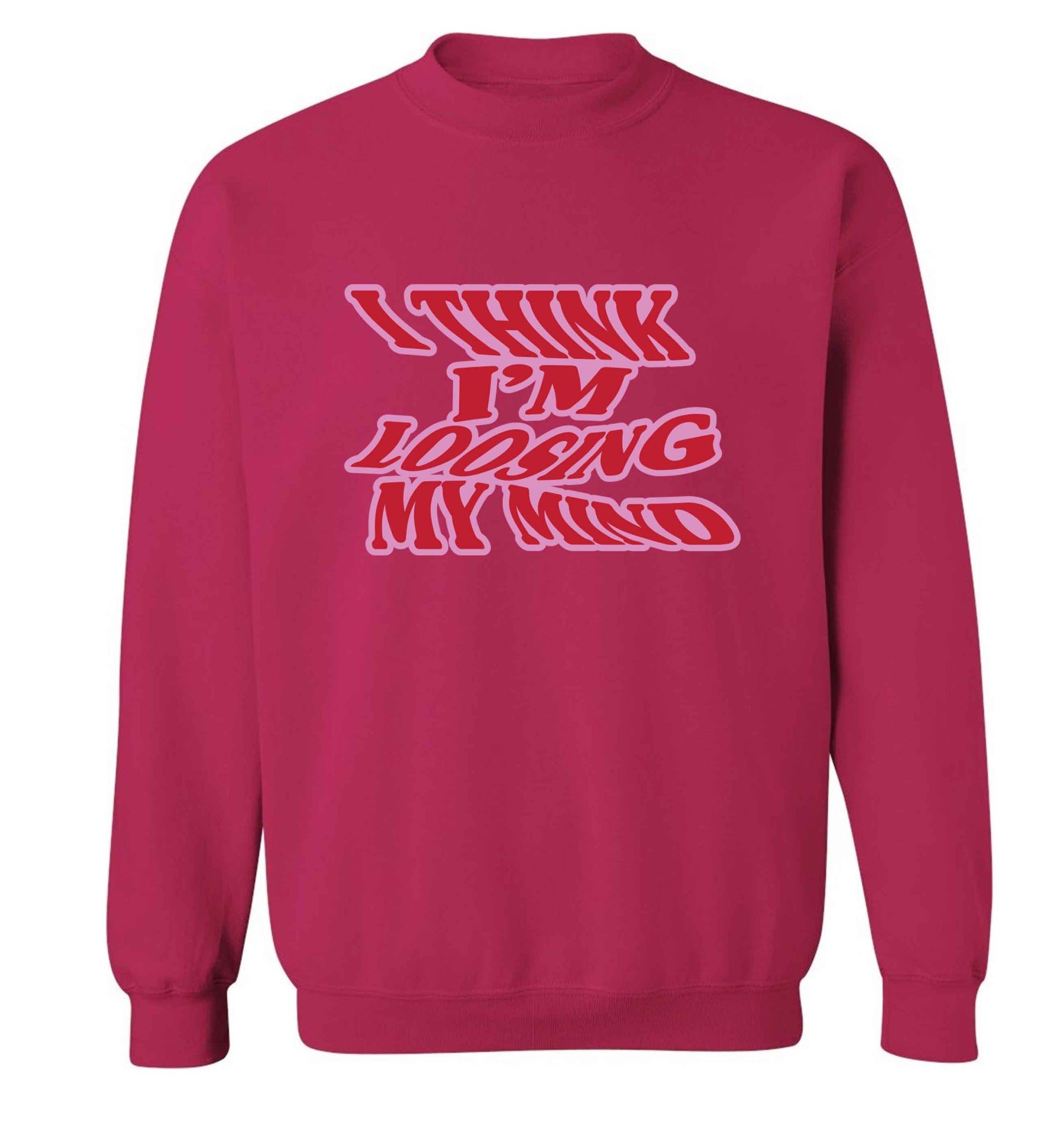 Gen Z funny viral meme  adult's unisex pink sweater 2XL