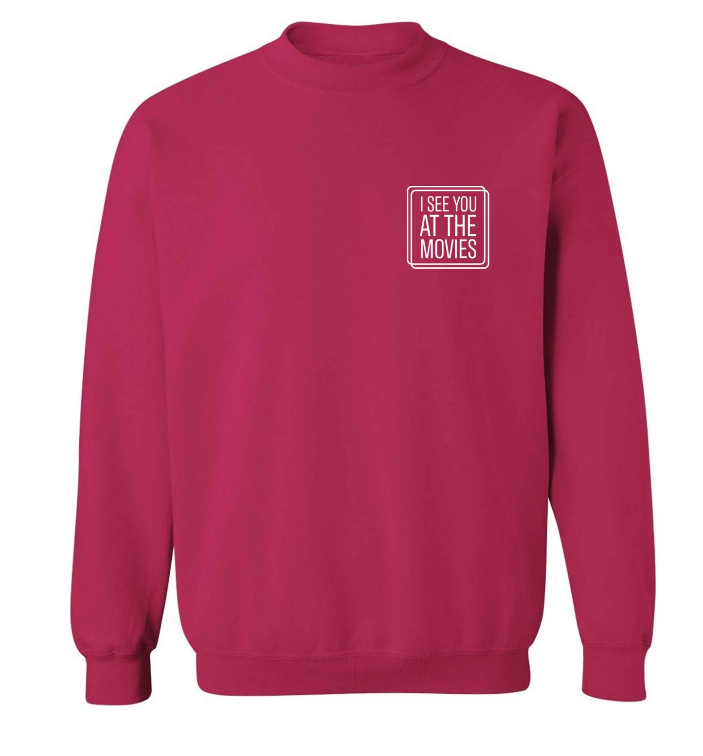 Gen Z funny viral meme  adult's unisex pink sweater 2XL