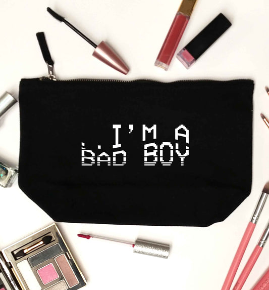 Gen Z funny viral meme  black makeup bag