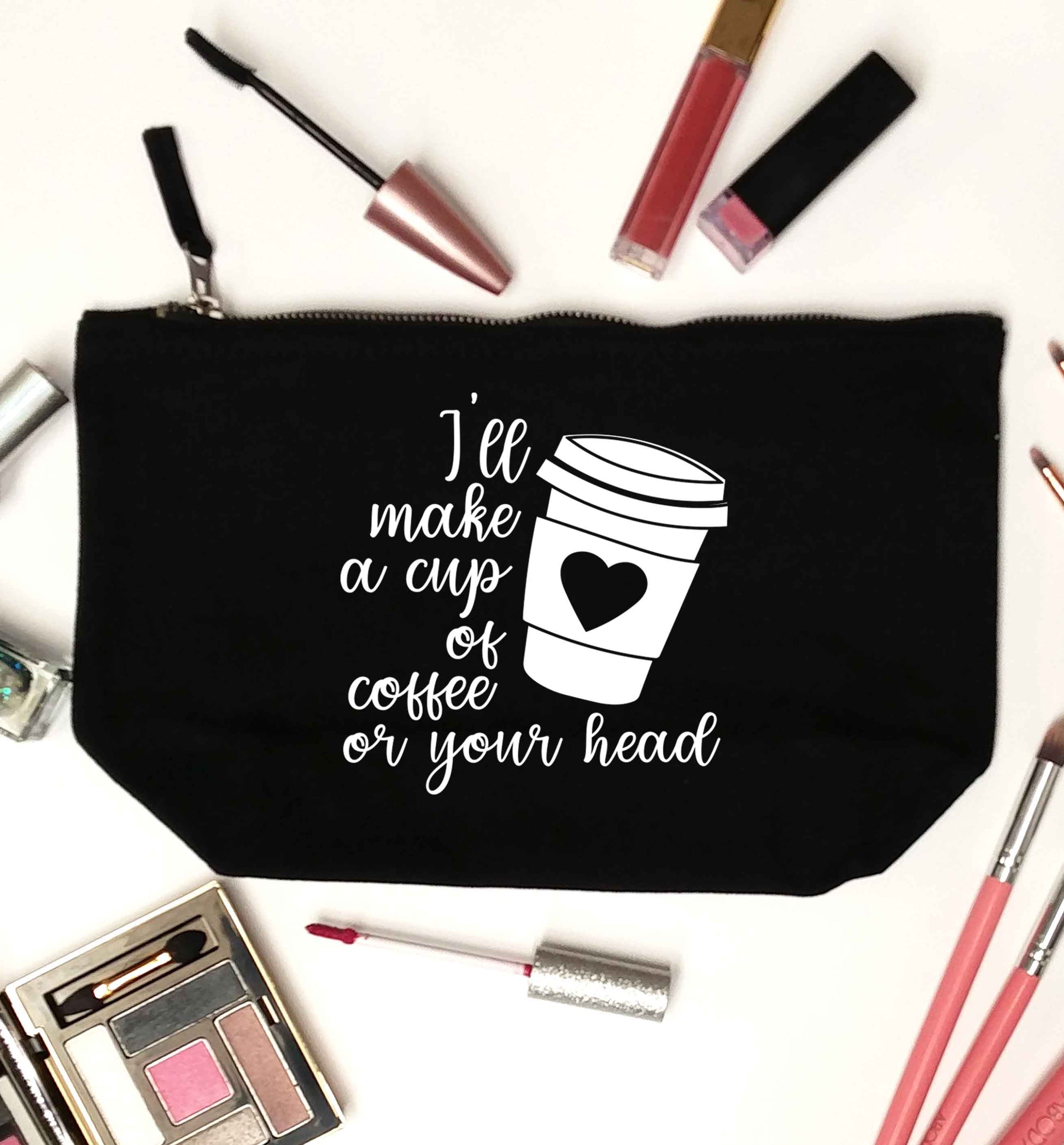 Misheard song lyrics - check!  black makeup bag