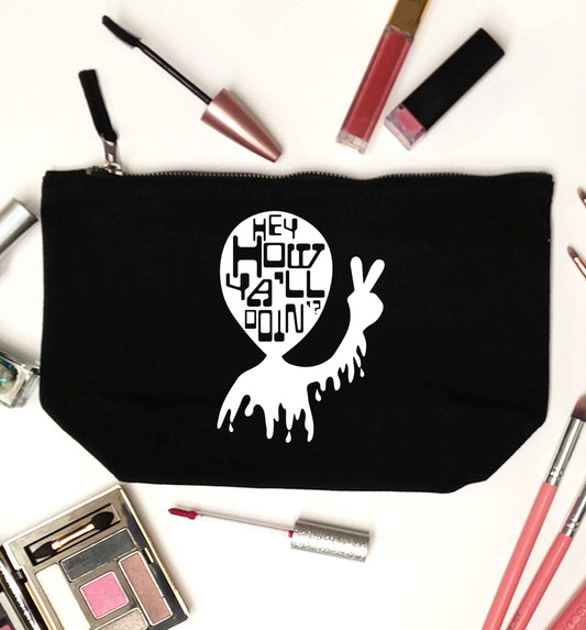 Misheard song lyrics - check!  black makeup bag