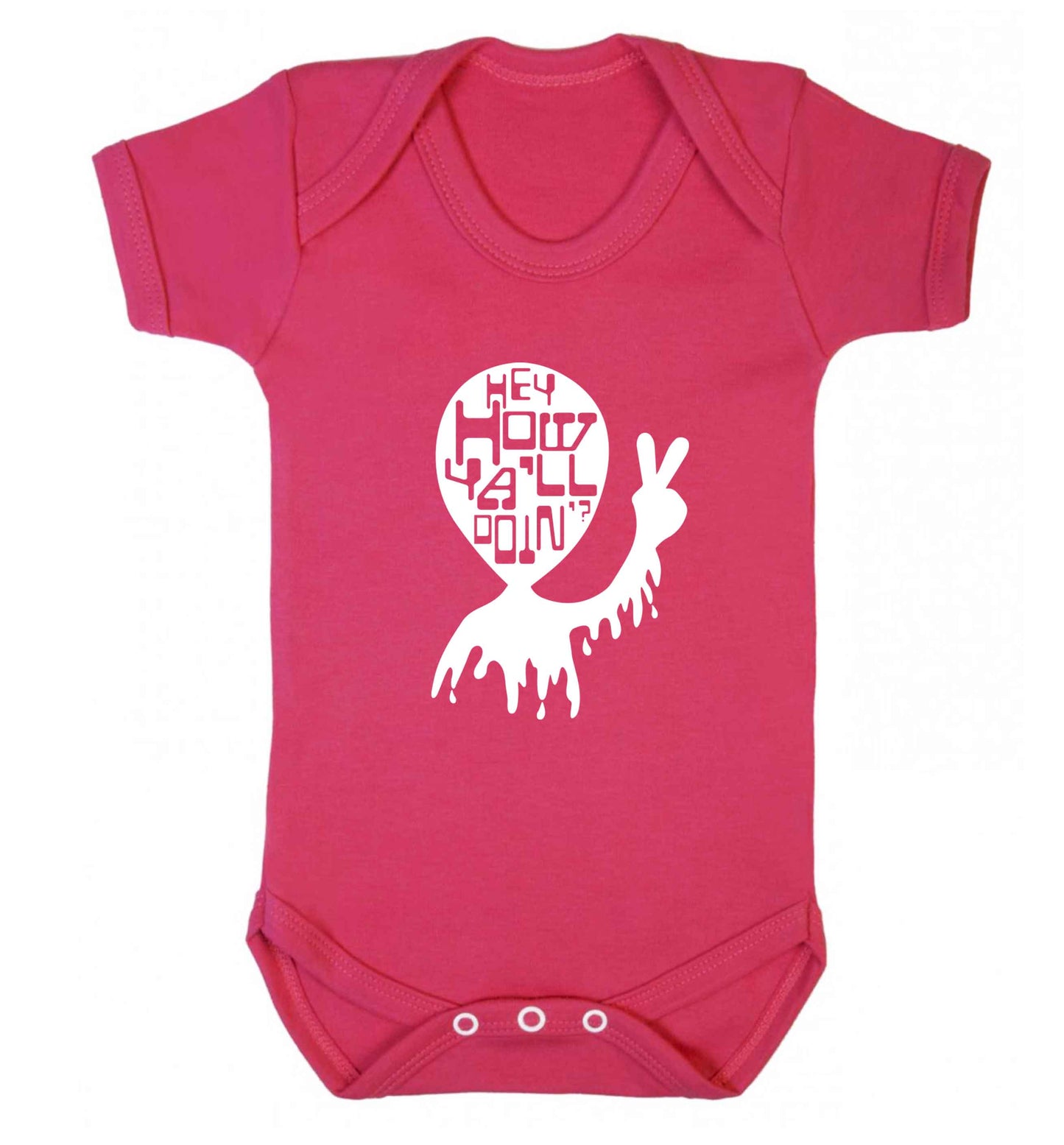 Misheard song lyrics - check!  baby vest dark pink 18-24 months