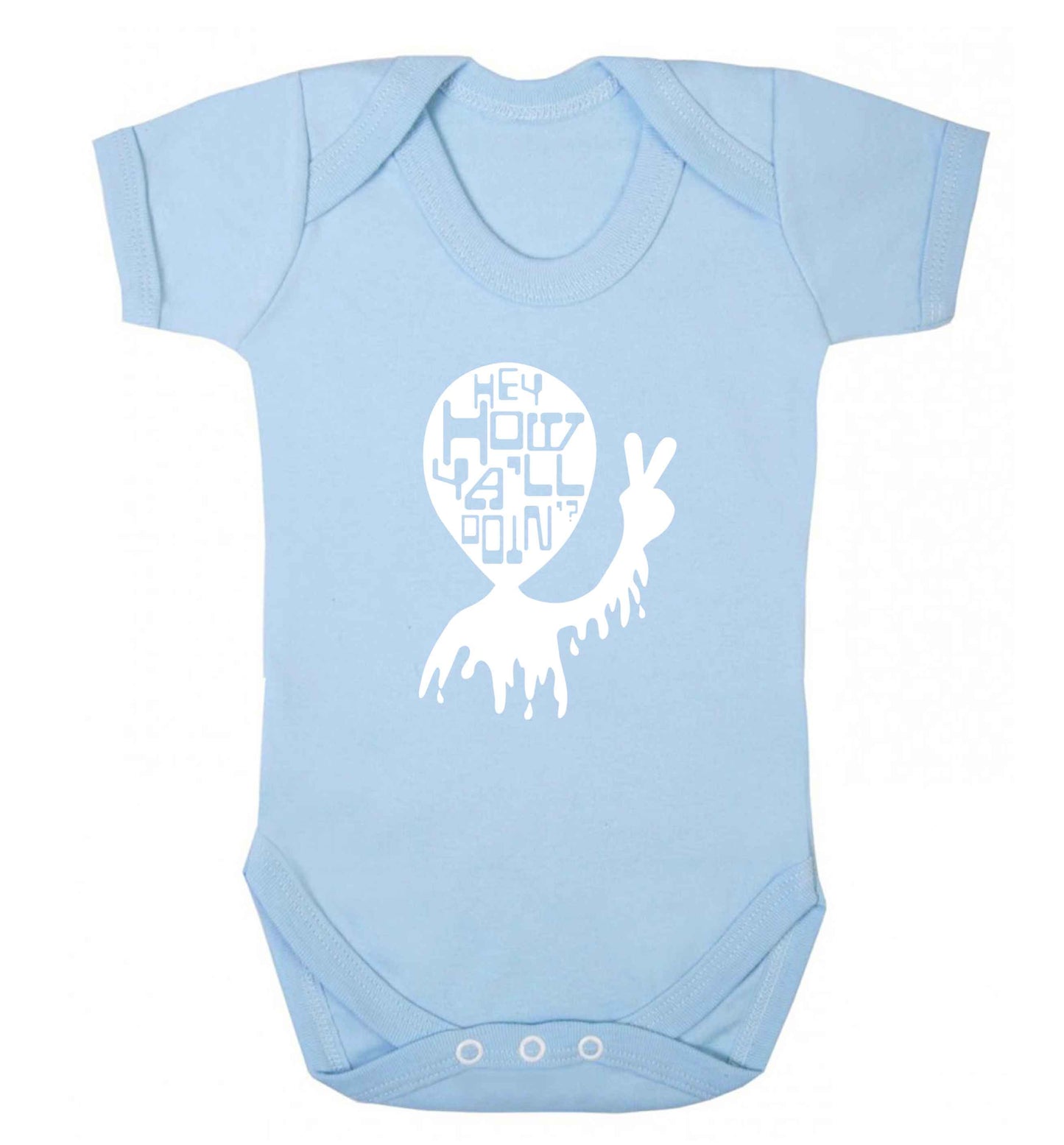 Misheard song lyrics - check!  baby vest pale blue 18-24 months