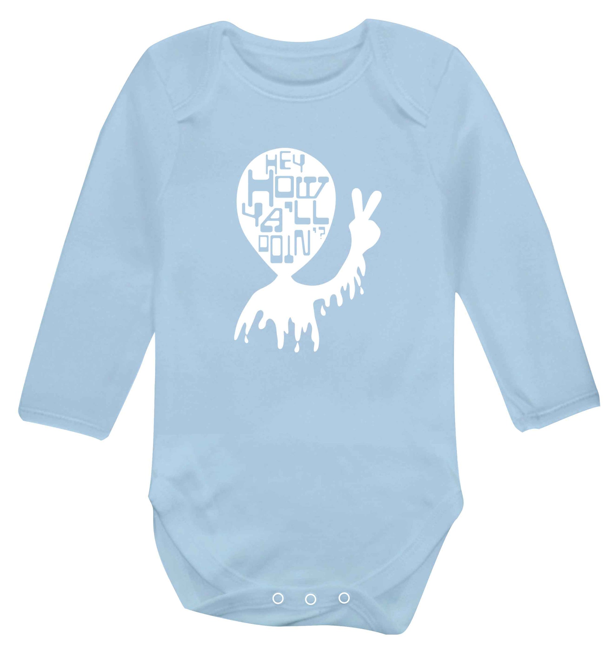 Misheard song lyrics - check!  baby vest long sleeved pale blue 6-12 months