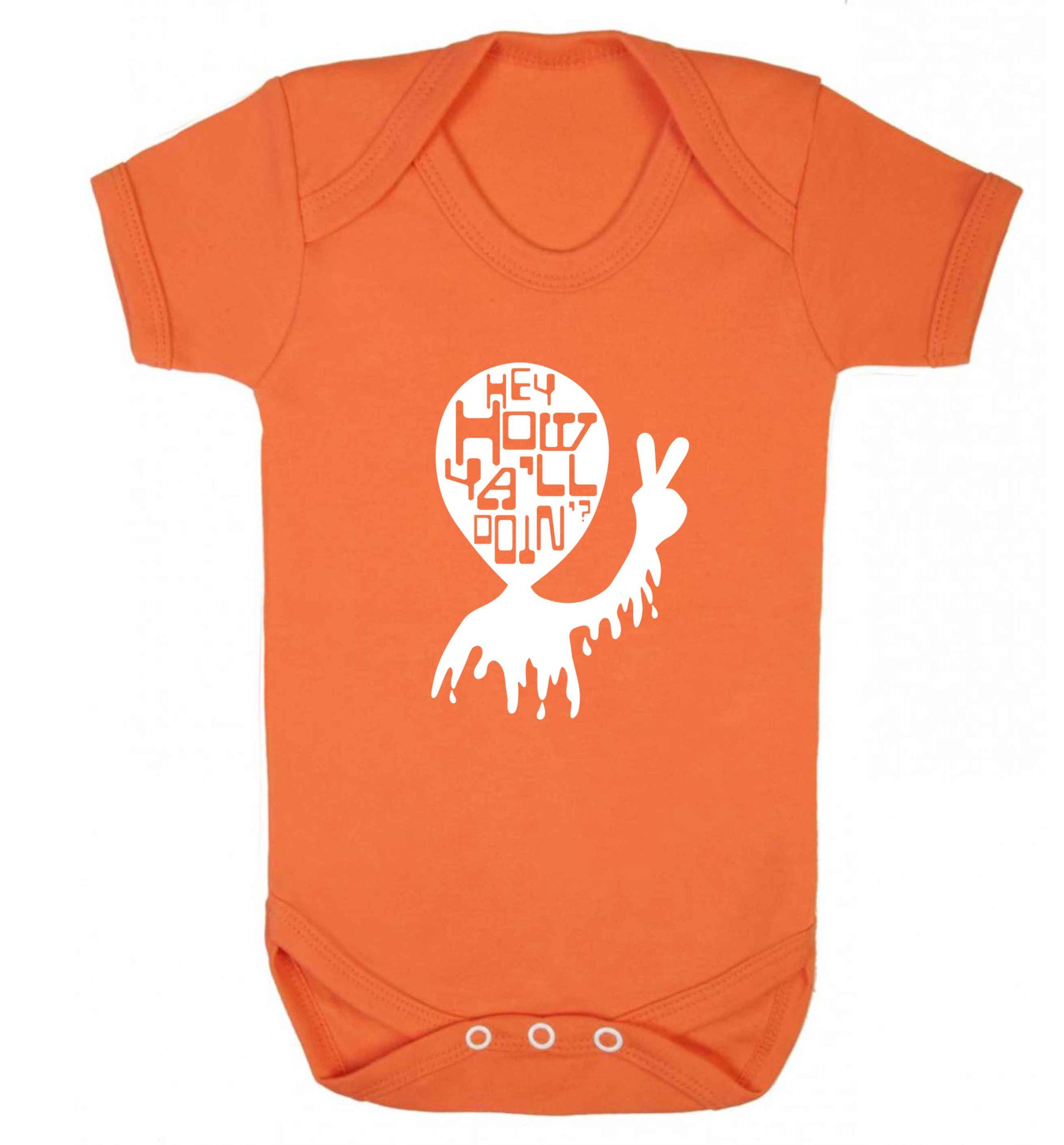 Misheard song lyrics - check!  baby vest orange 18-24 months