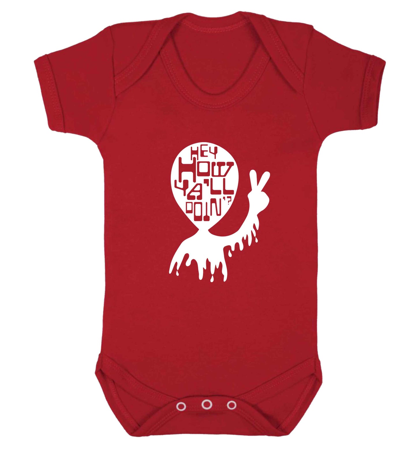 Misheard song lyrics - check!  baby vest red 18-24 months