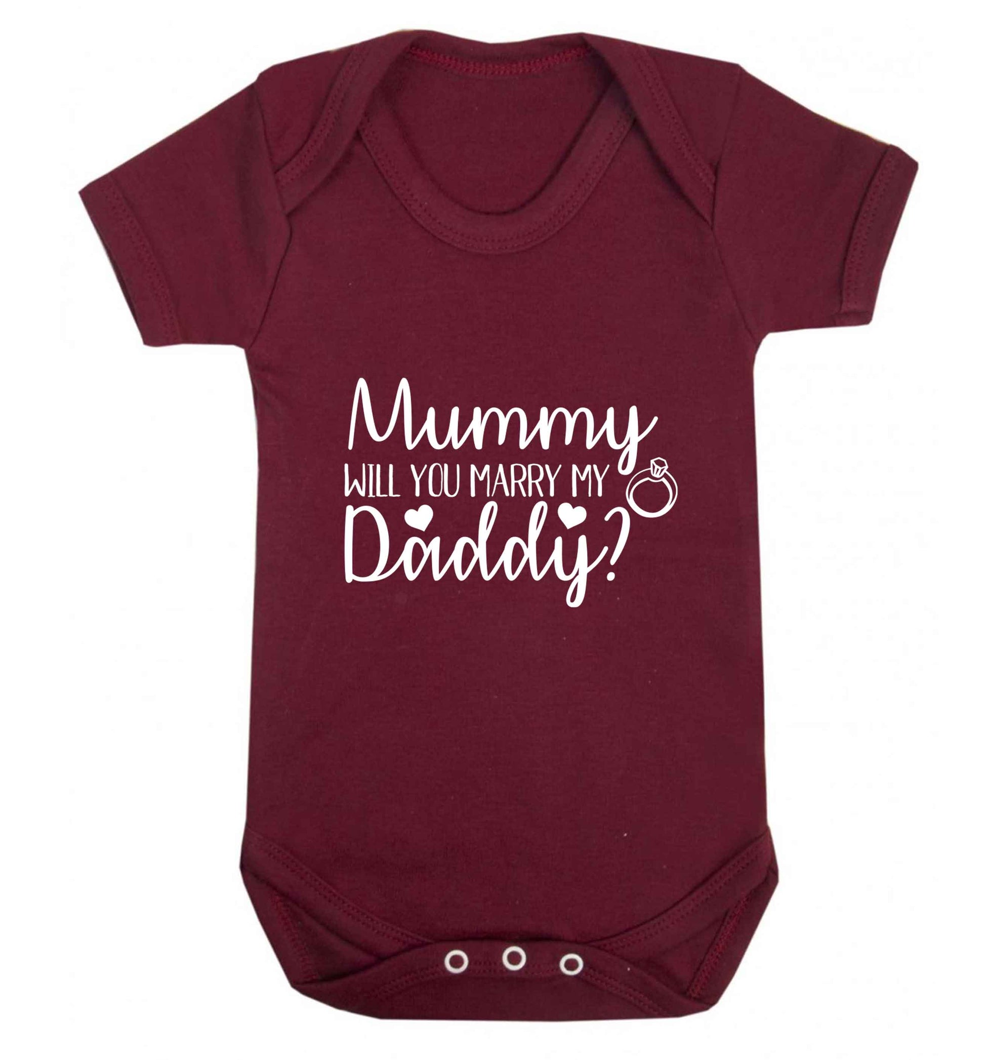 Looking for a unique way to pop the question? Why not let your kids do it!  baby vest maroon 18-24 months
