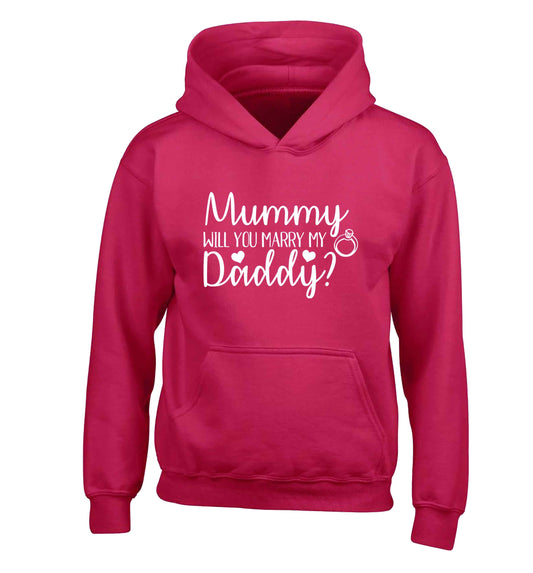 Looking for a unique way to pop the question? Why not let your kids do it!  children's pink hoodie 12-13 Years