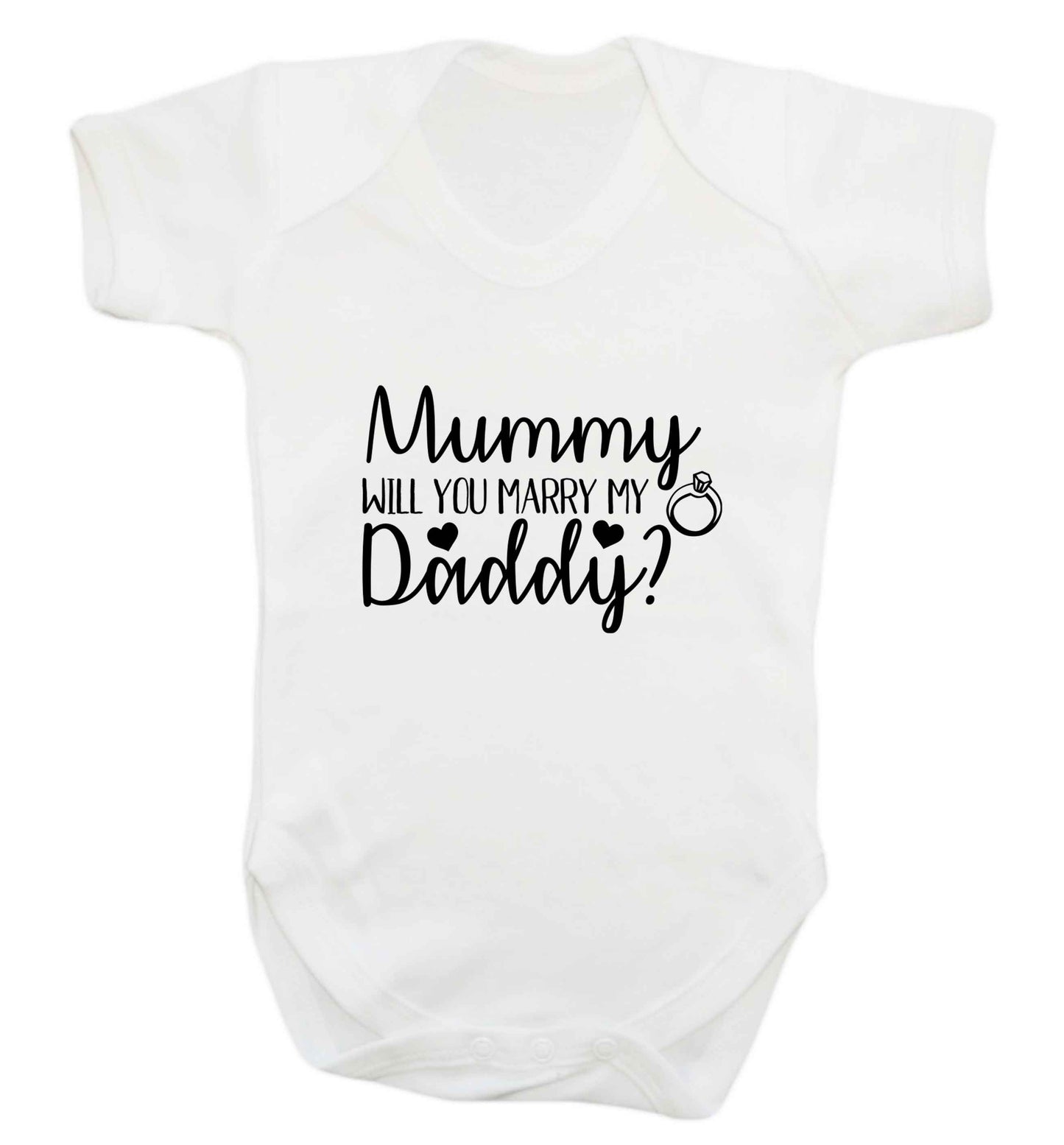 Looking for a unique way to pop the question? Why not let your kids do it!  baby vest white 18-24 months