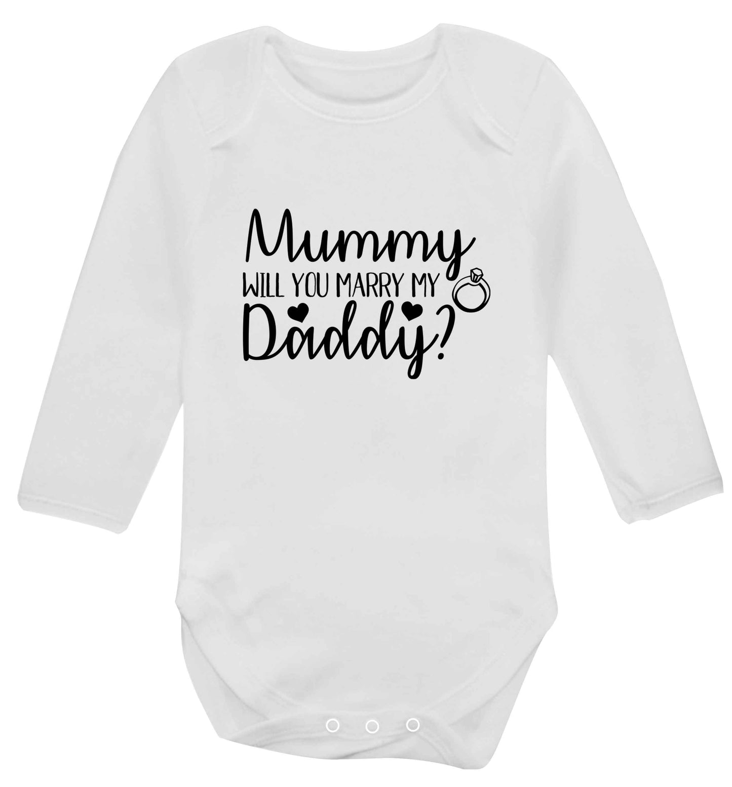Looking for a unique way to pop the question? Why not let your kids do it!  baby vest long sleeved white 6-12 months