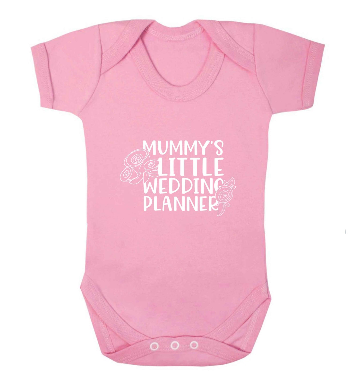 adorable wedding themed gifts for your mini wedding planner! baby vest pale pink 18-24 months
