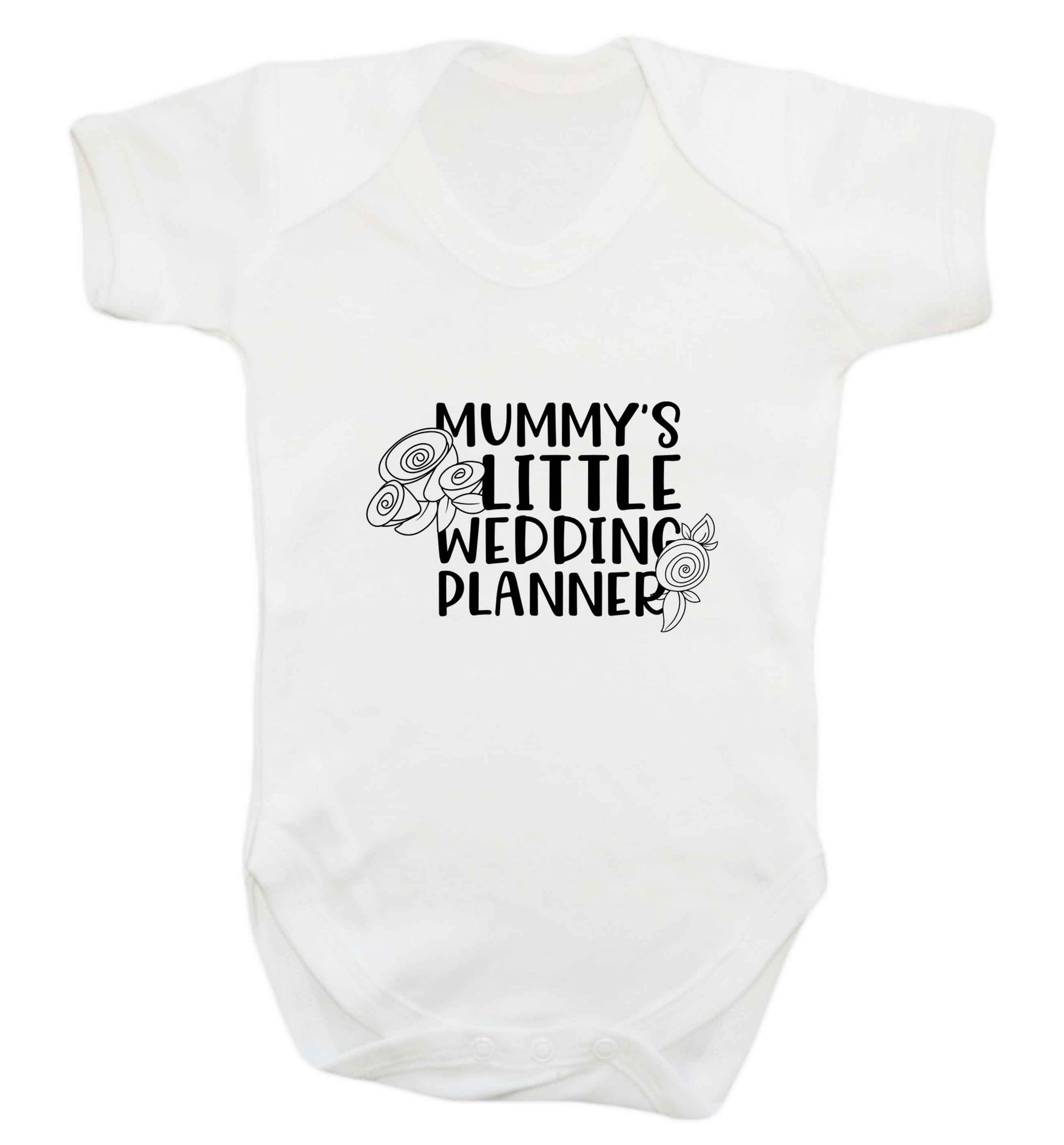 adorable wedding themed gifts for your mini wedding planner! baby vest white 18-24 months