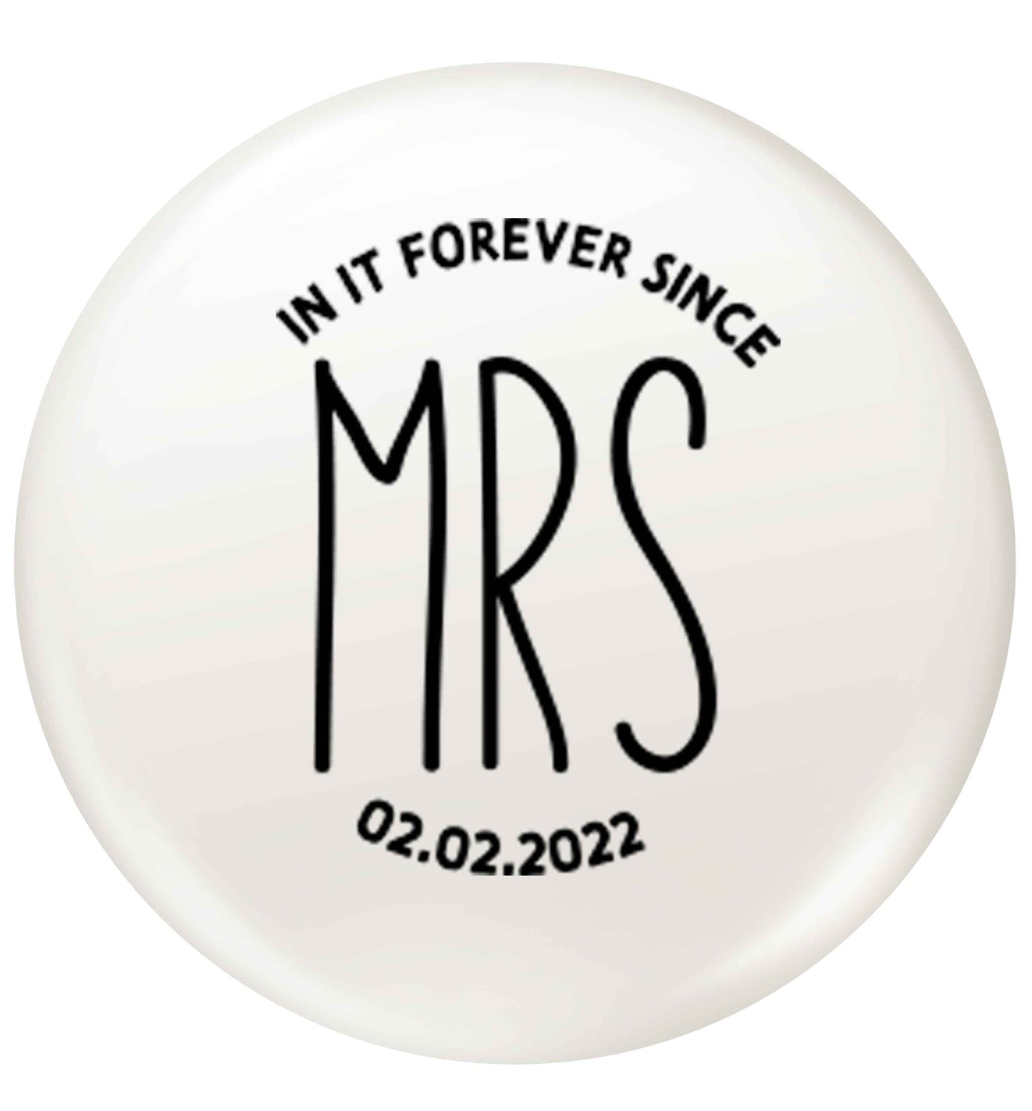 Funny matching gifts for him and her! Get matchy matchy, ideal for newlywed couples or a little valentines gift! small 25mm Pin badge