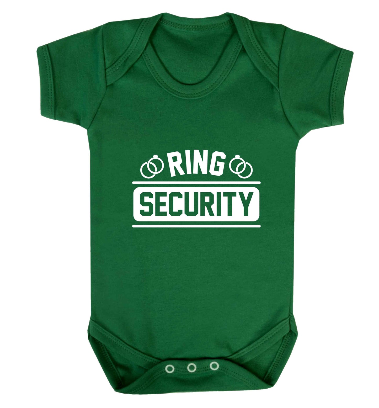 Perfect wedding guest favours or hen party gifts! Personalised bridal floral wreath designs, any name, any role! baby vest green 18-24 months