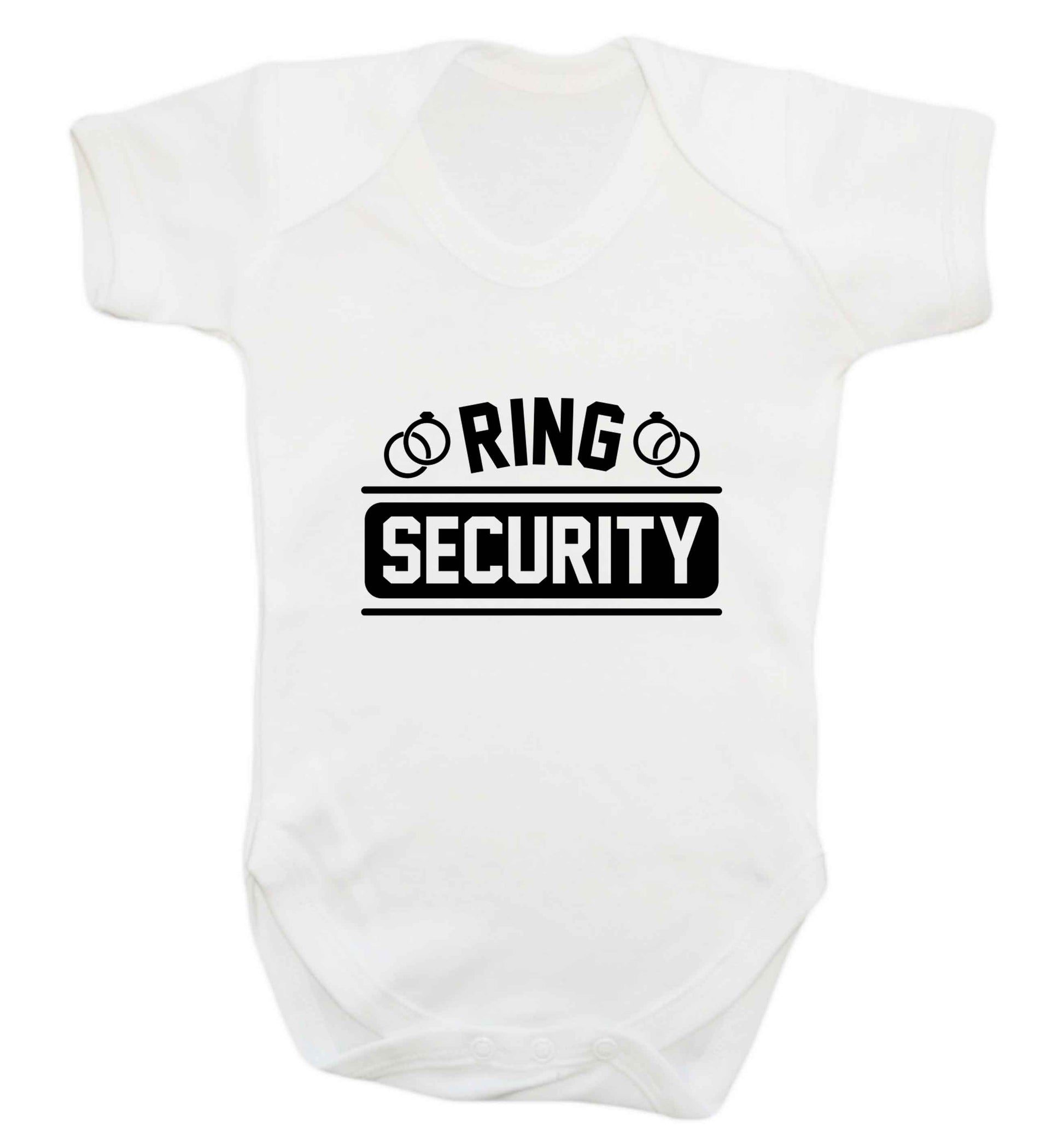 Perfect wedding guest favours or hen party gifts! Personalised bridal floral wreath designs, any name, any role! baby vest white 18-24 months