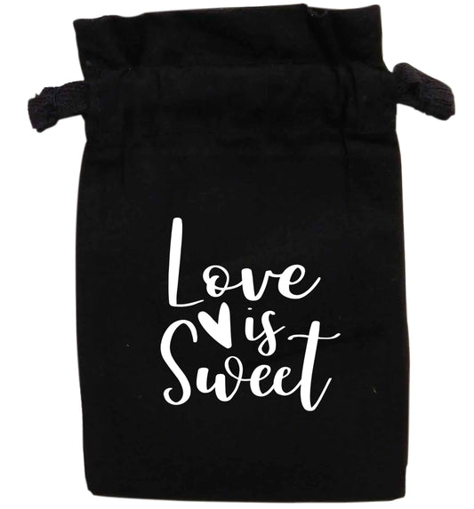 Love is sweet | XS - L | Pouch / Drawstring bag / Sack | Organic Cotton | Bulk discounts available!