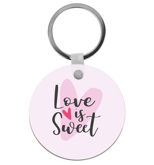 Love really does make the world go round! Ideal for weddings, valentines or just simply to show someone you love them!  | Keyring