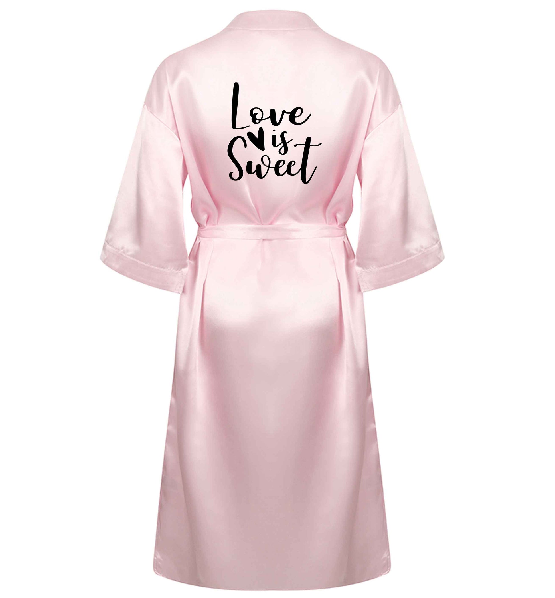 Love really does make the world go round! Ideal for weddings, valentines or just simply to show someone you love them!  XL/XXL pink  ladies dressing gown size 16/18