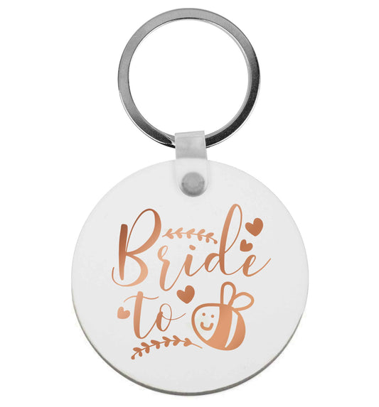 Who doesn't love a cute little bee pun! Because we certainly do! Ideal for brides to bee!  | Keyring
