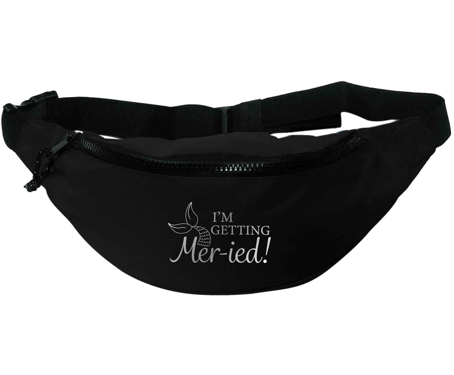 I'm getting mer-ied! Metallic silver | Recycled polyester bumbag