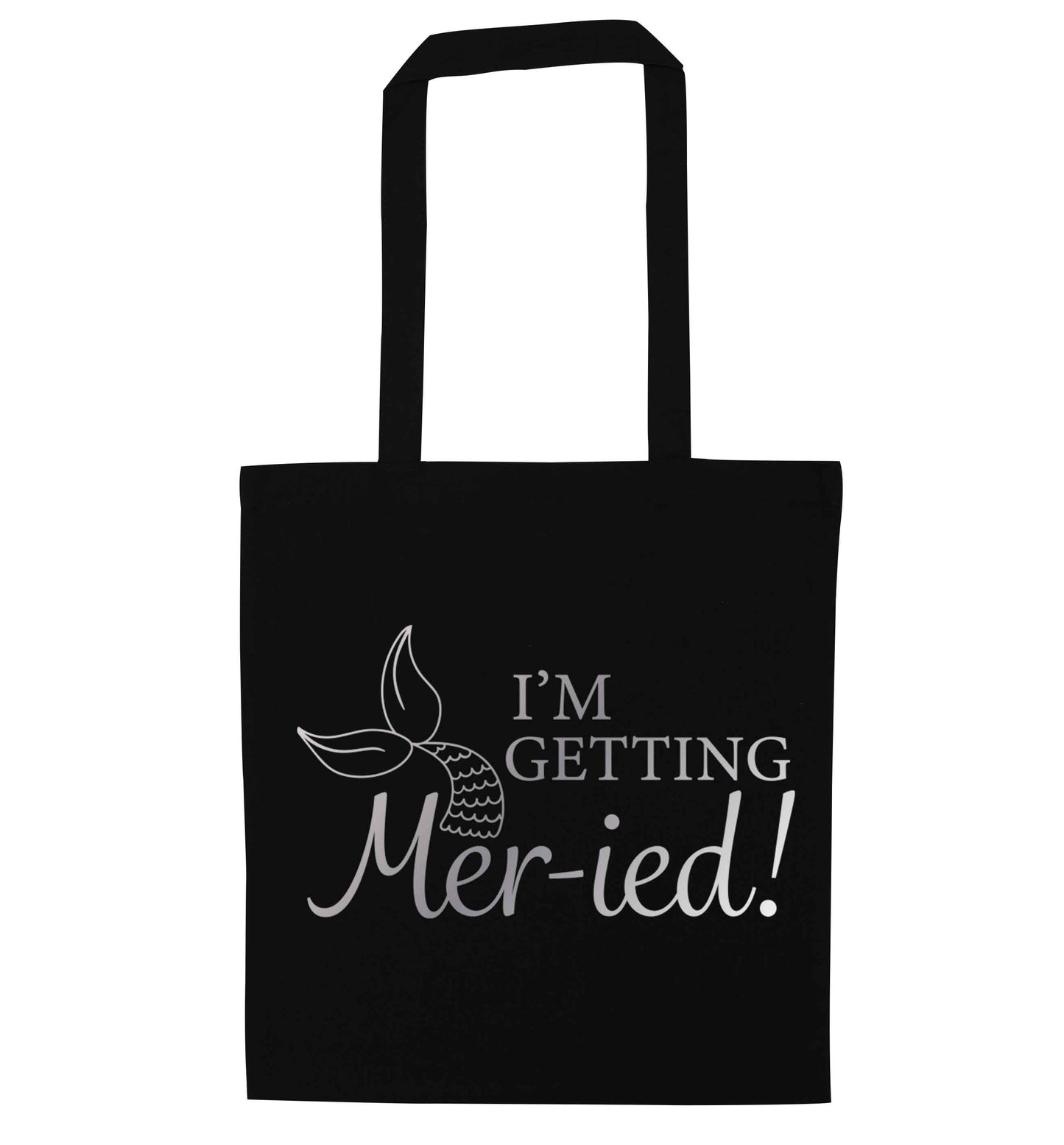 Personalised wedding thank you's Mr and Mrs wedding and date! Ideal wedding favours! black tote bag