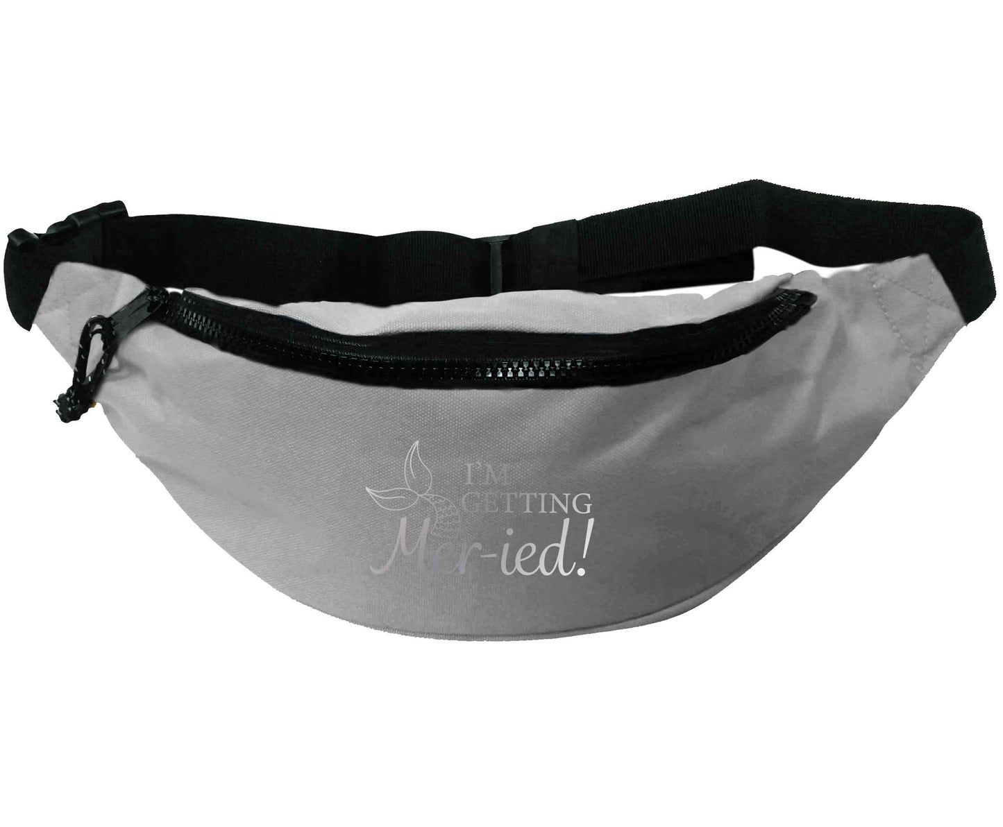 I'm getting mer-ied! Metallic silver | Recycled polyester bumbag