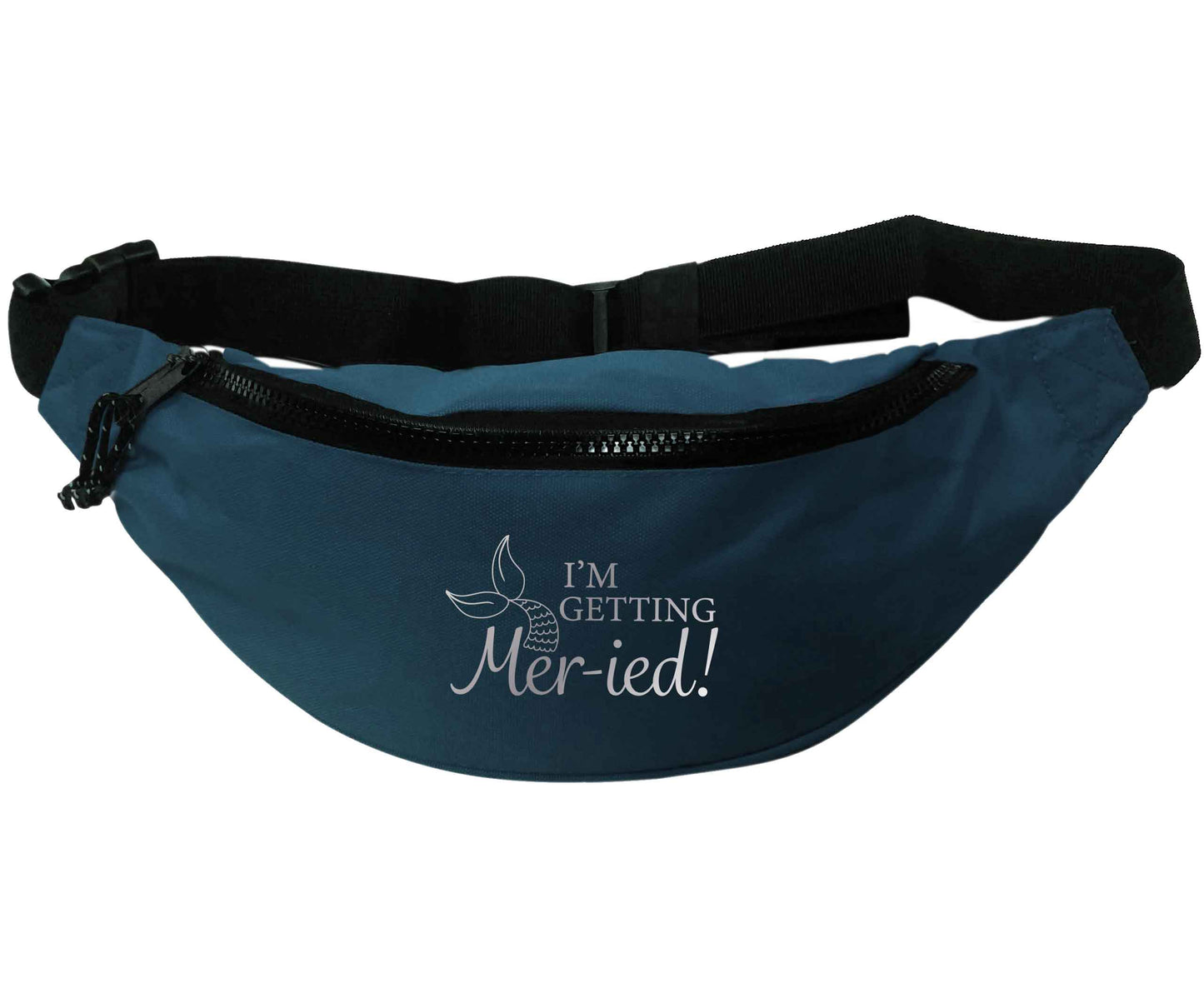 I'm getting mer-ied! Metallic silver | Recycled polyester bumbag